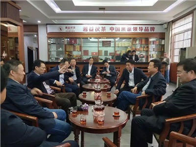 副省長(cháng)陳飛調研考察益陽(yáng)茶廠(chǎng)有限公司
