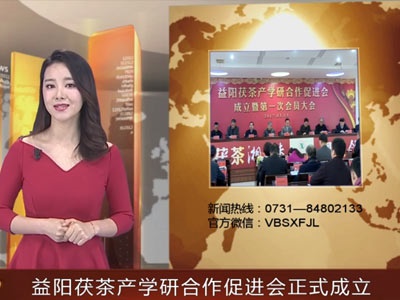 益陽(yáng)茯茶產(chǎn)學(xué)研合作促進(jìn)會(huì )成立大會(huì )隆重舉行